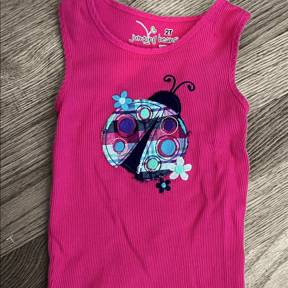 Jumping Beans Pink Tank Top